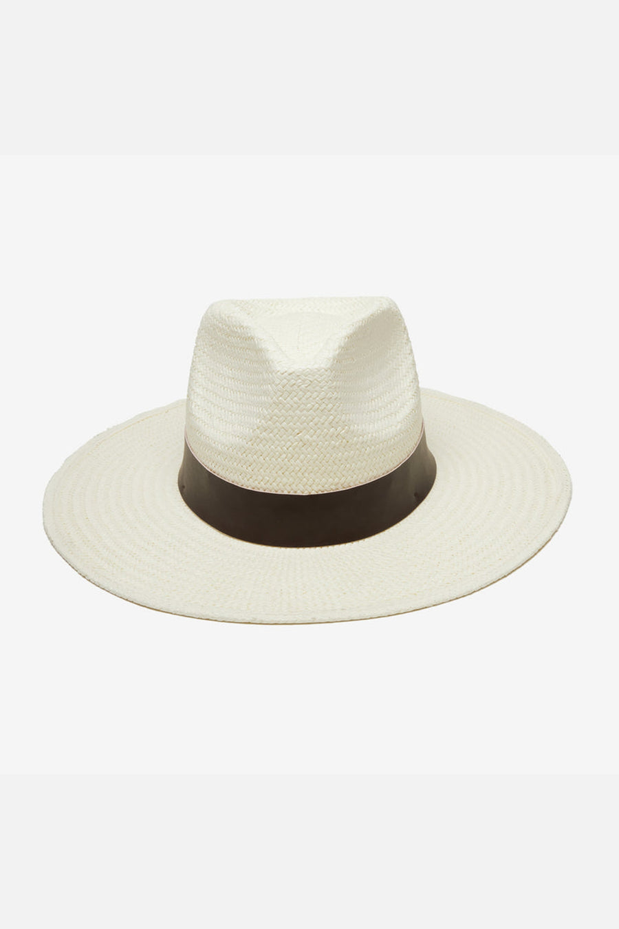 Wyeth Hats Slater Hat in Ivory – back view