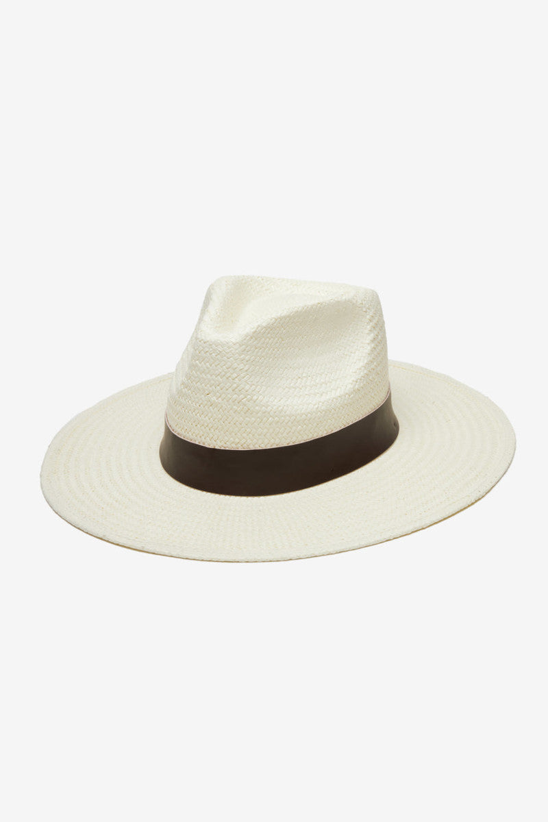 Wyeth Hats Slater Hat in Ivory – front view