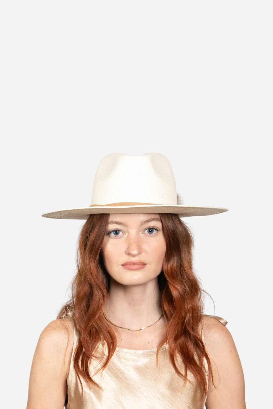 Wyeth Hats Valencia in Cream – detail