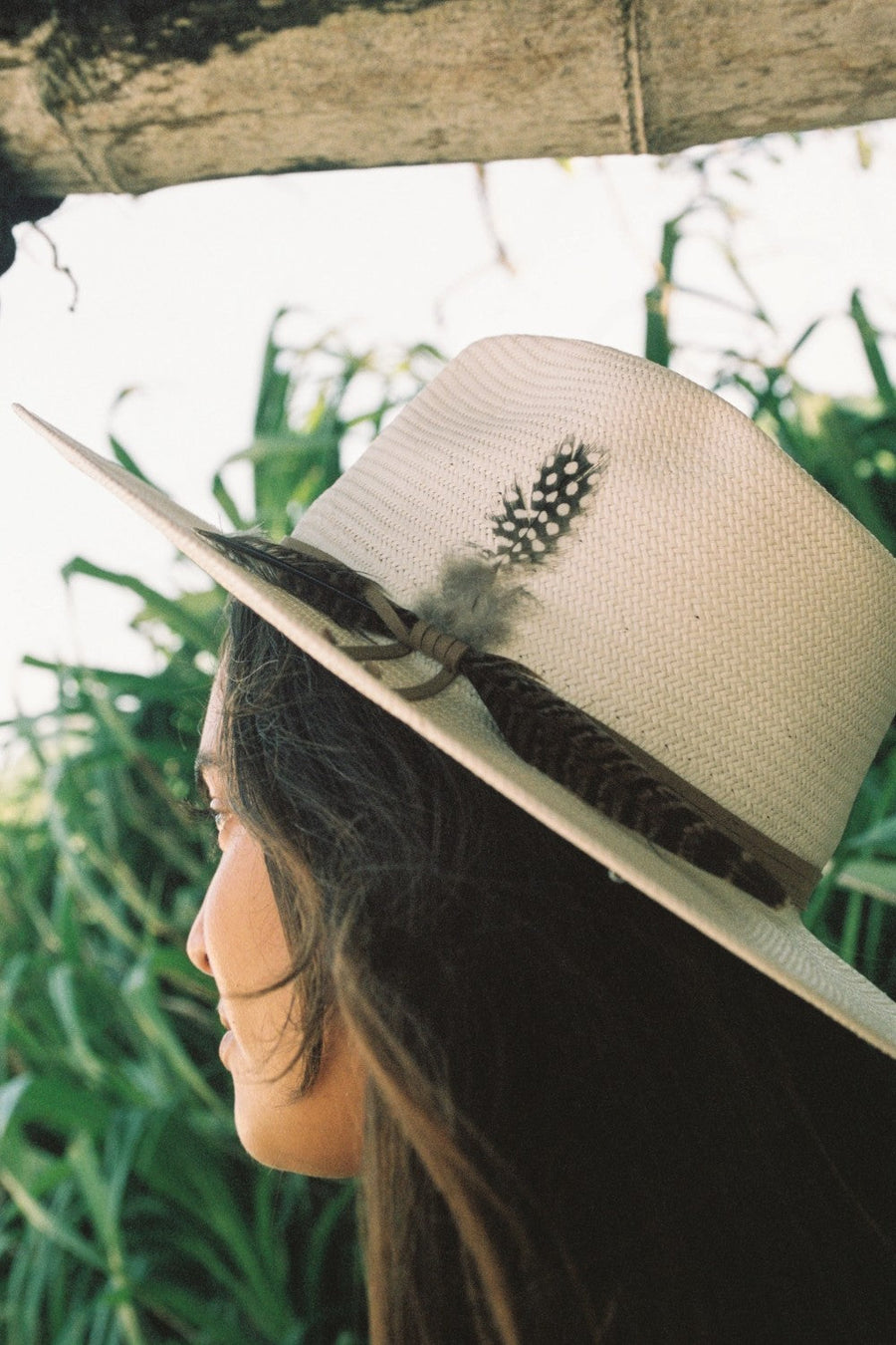 Wyeth Hats Valencia in Cream – side view