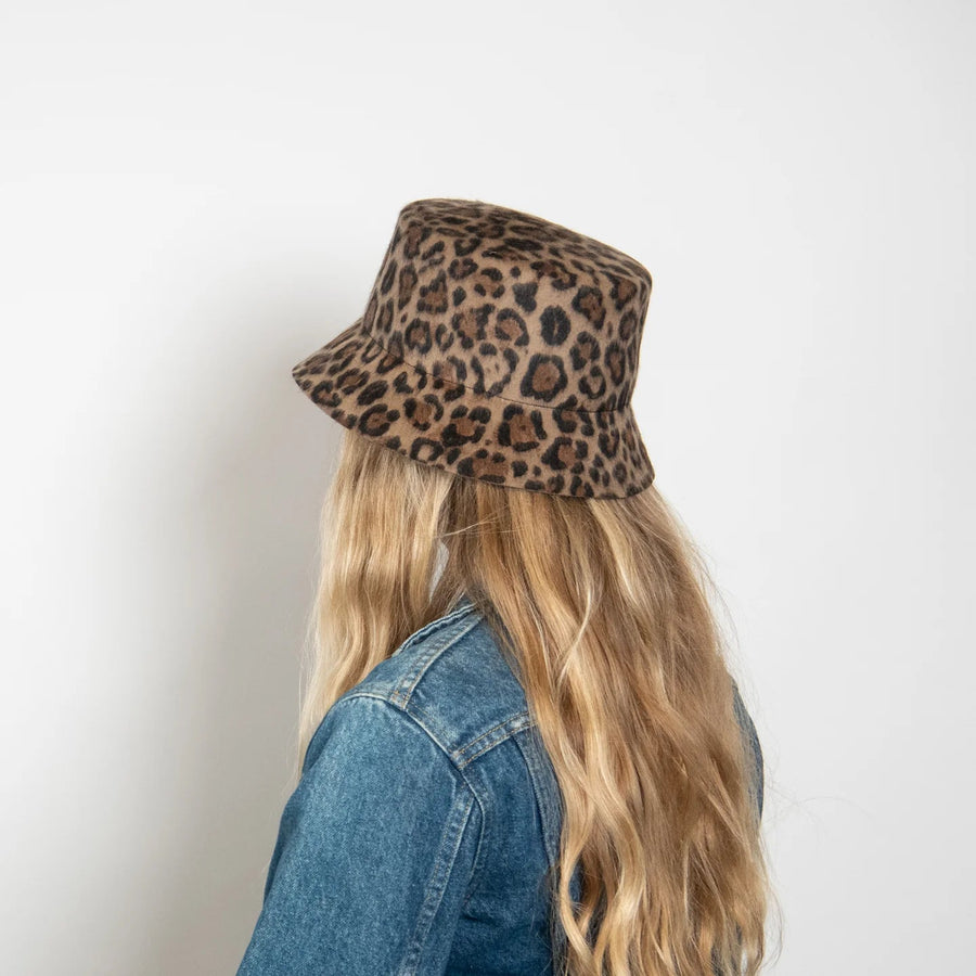 Wyeth Tenley Bucket Hat in Leopard – alternate