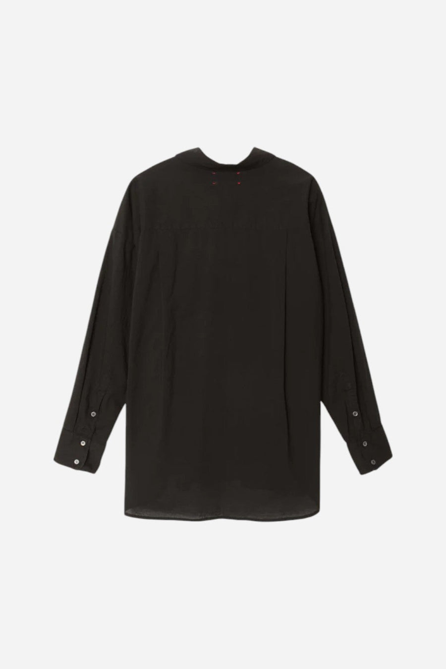 Xirena Black Sydney Shirt – detail