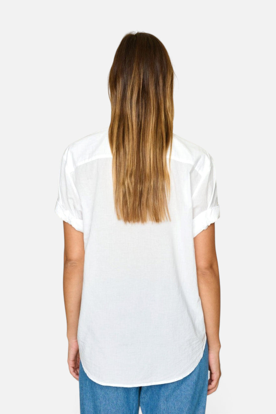 Xirena Channing Shirt in White – back view