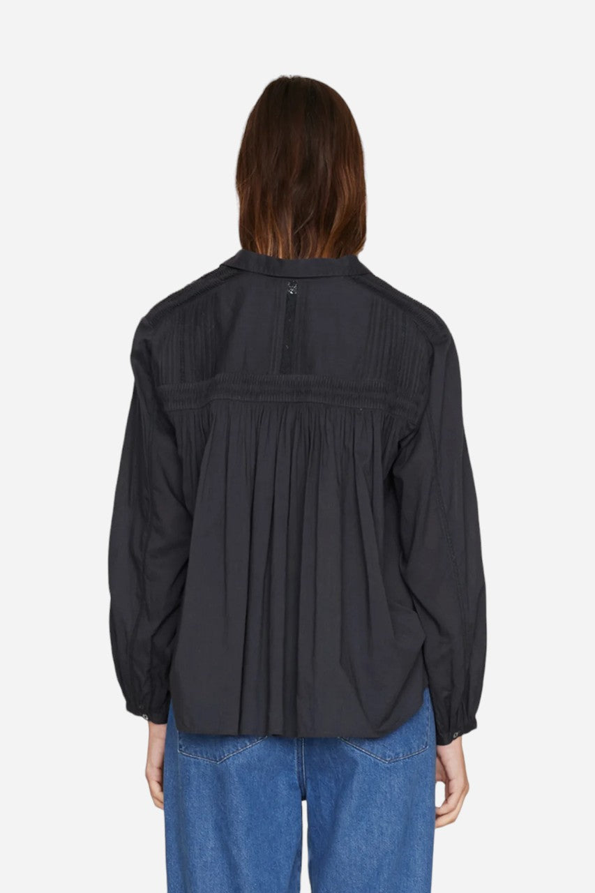 Xirena Fabienne Shirt Obsidian – back view