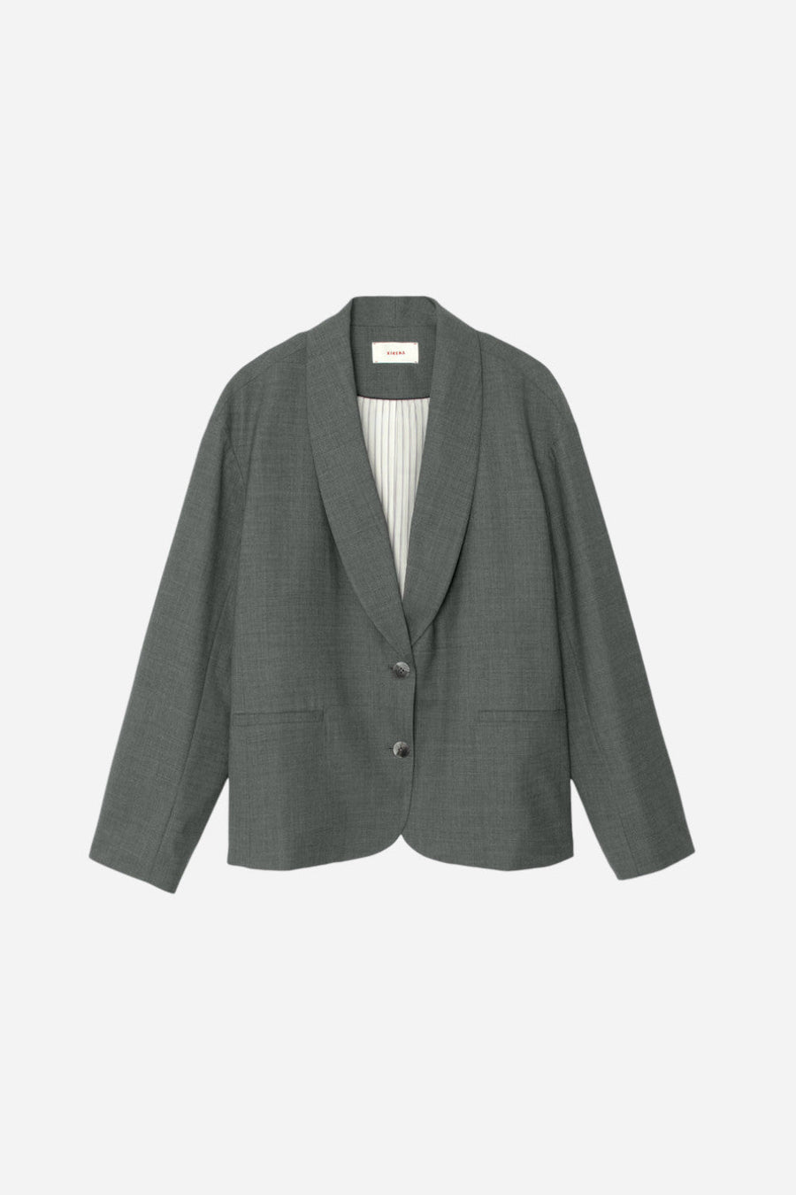 Xirena Jonah Jacket in Charcoal Melange – front view