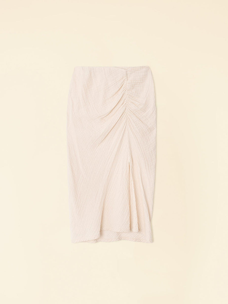 Xirena Scottie Skirt in Oysterette – side view