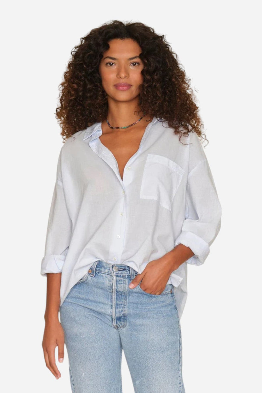 Xirena Skylight Sydney Shirt – on model