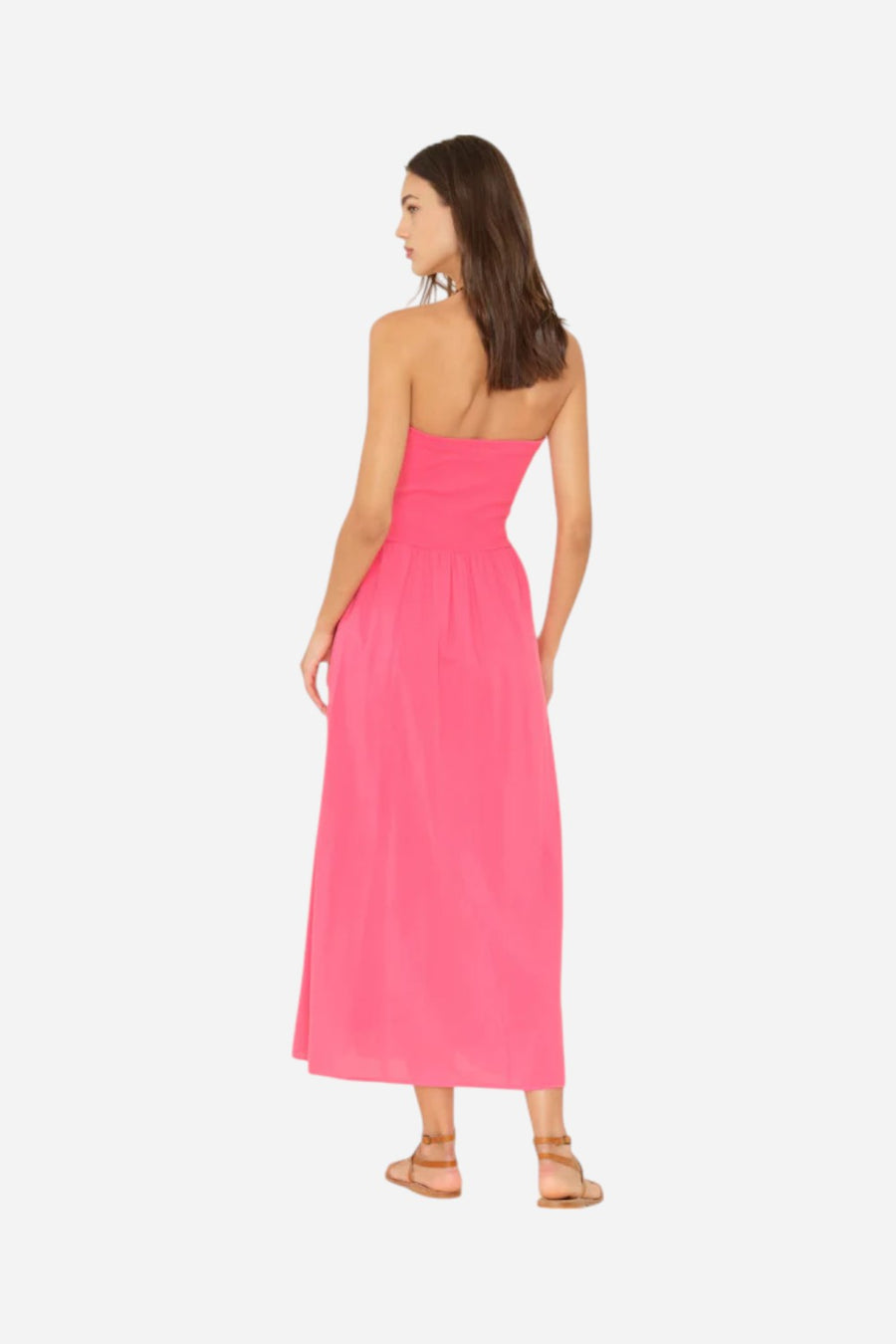 Xirena Strawberry Finnian Dress – back view