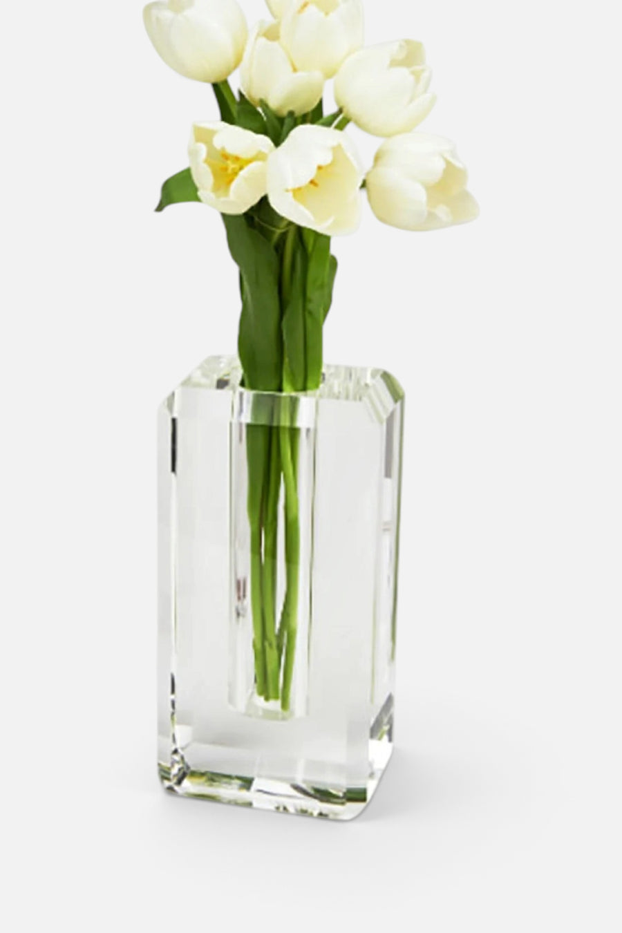 Xy490clvs Crystal Glass Vase – front view