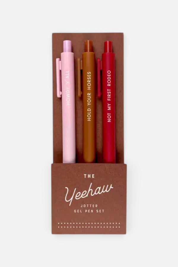 Yeehaw Jotter Gel Pen Set