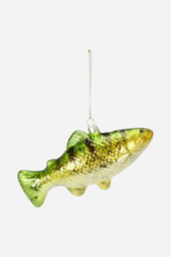 Yellow Fish On Line Ornament