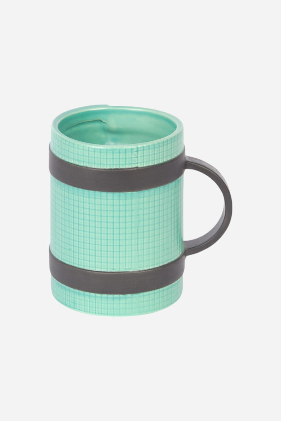 Yoga Mat Mug Green – front view
