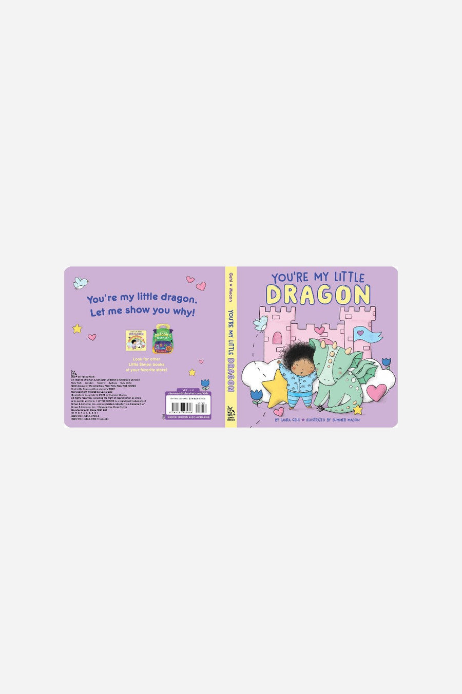 You're My Little Dragon by Laura Gehl – back view