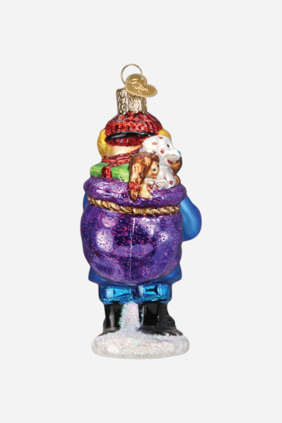Yukon Cornelius Glass Ornament – back view