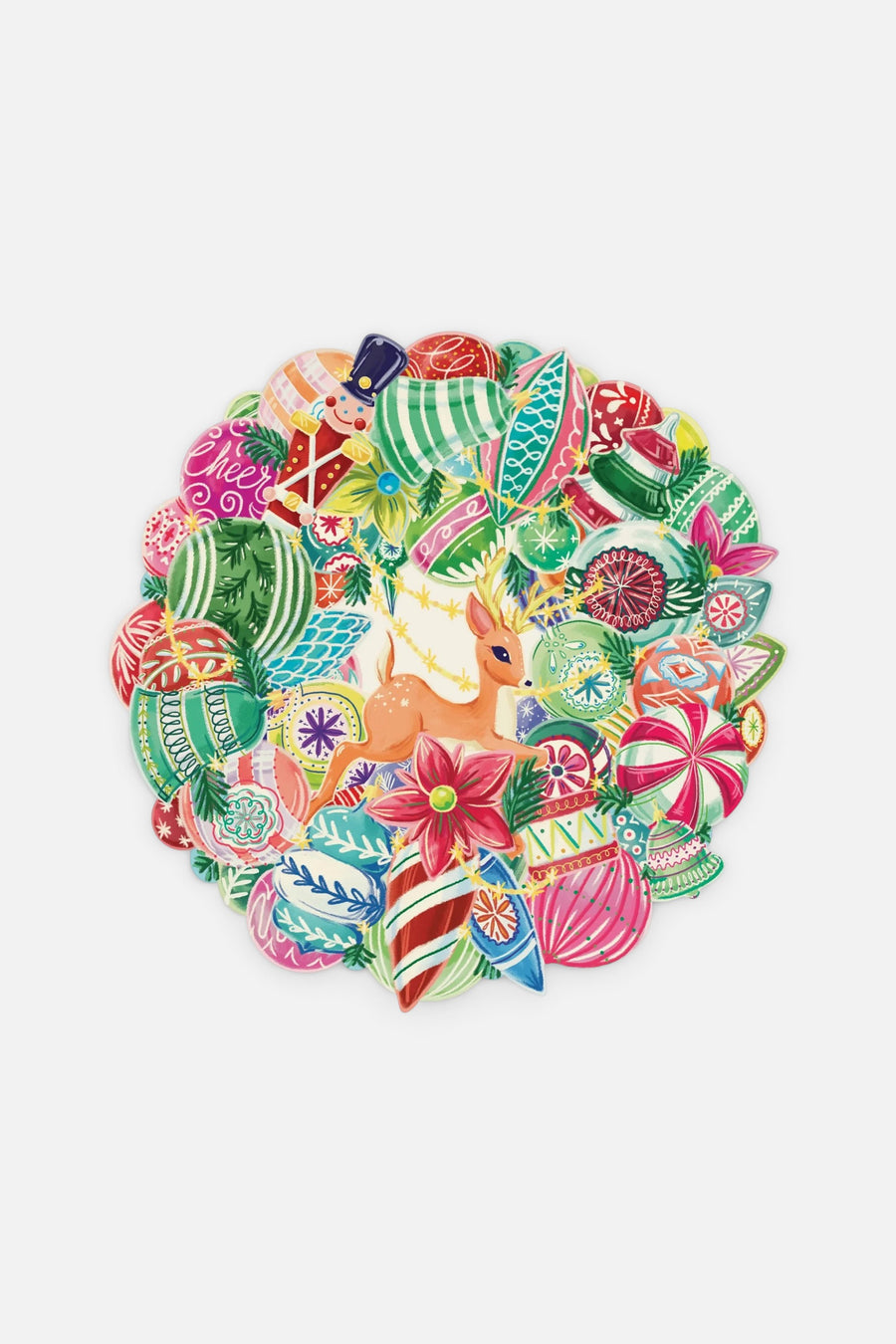 Yuletide Treasure Wreath Pm – front view