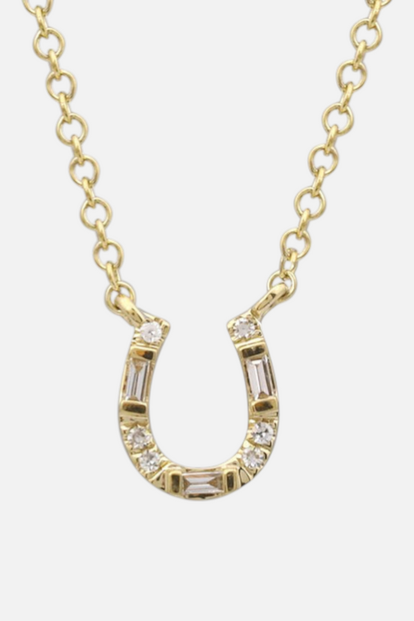 Zofia Day Baguette & Diamond Horseshoe