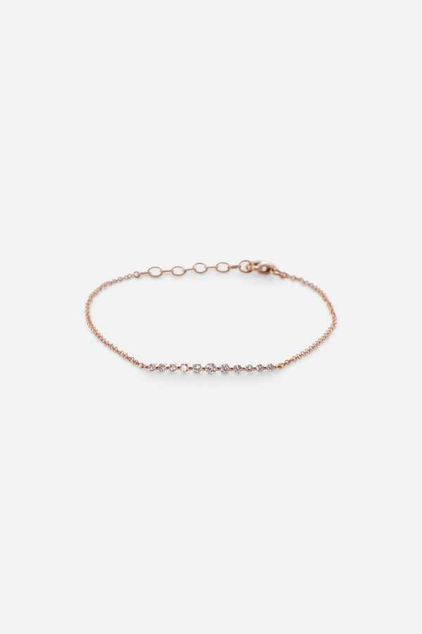 Zofia Day Floating Bezel Diamond Bracelet