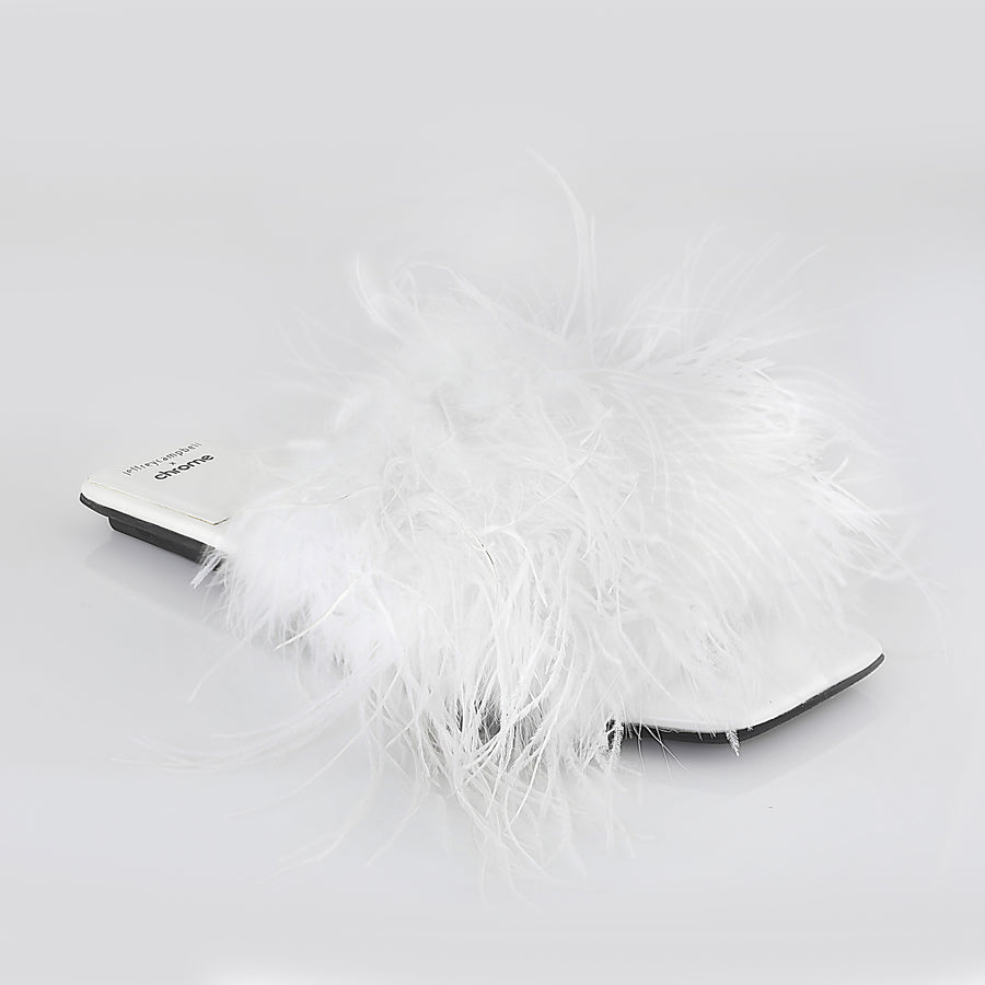 Exclusive Jeffrey Campbell x CHROME, Chromatic White