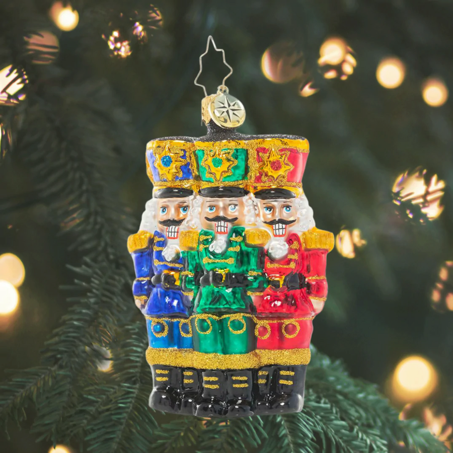 Christopher Radko The Nut-Cracking Pack Gem Ornament
