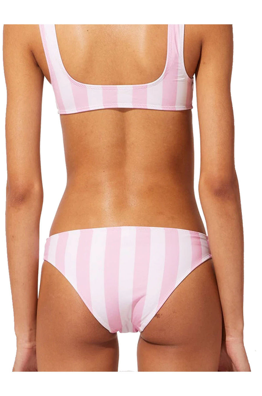Solid & Striped The Elle Top In Cotton Candy Stripe