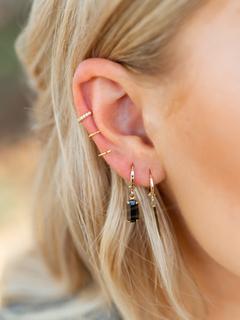 3 HOOP EAR CUFF GOLD