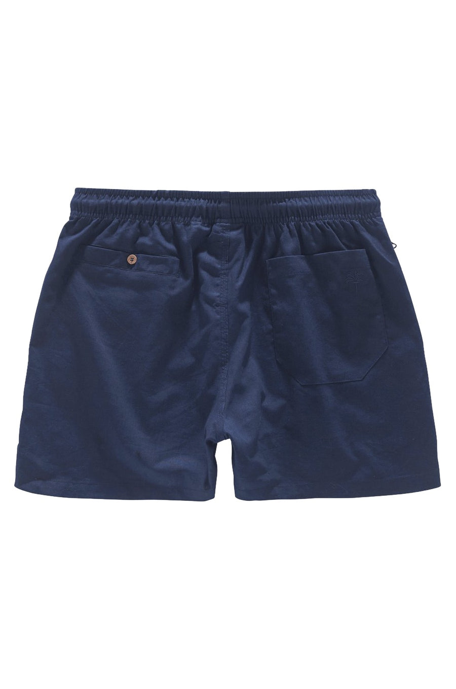 OAS Navy Linen Shorts