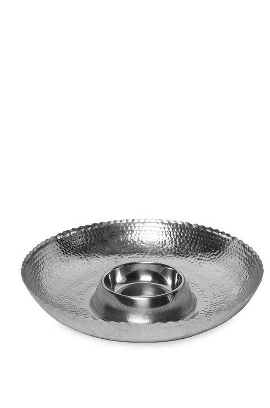 Hammred Scallop Chip & Dip Tray