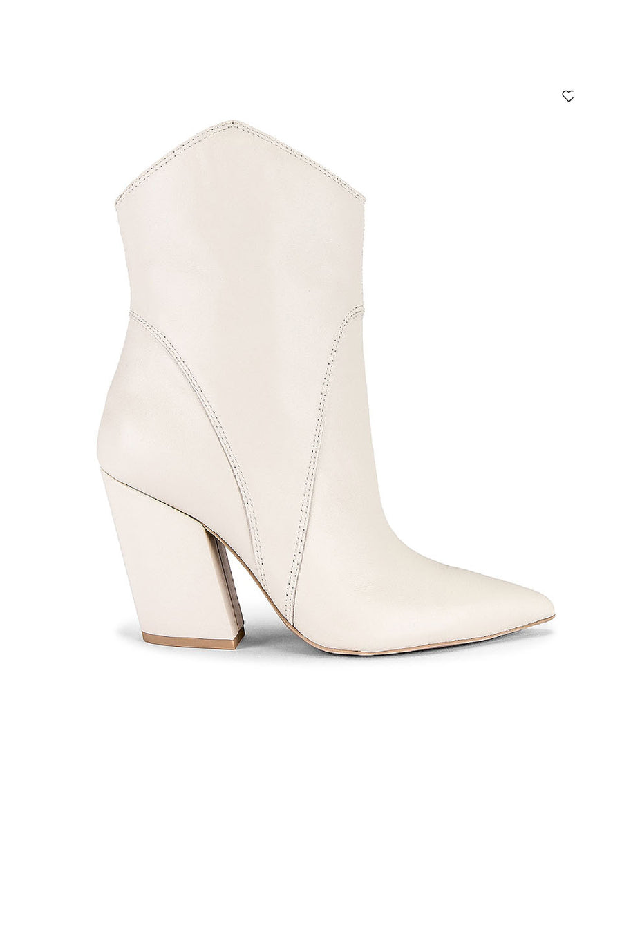 Dolce Vita Nestly Booties In Ivory Leather