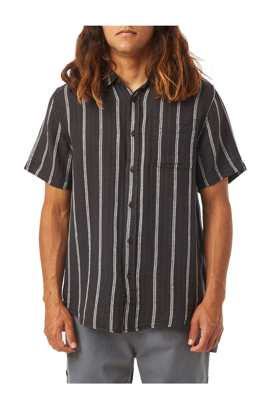 Katin Alan Shirt In Black Wash