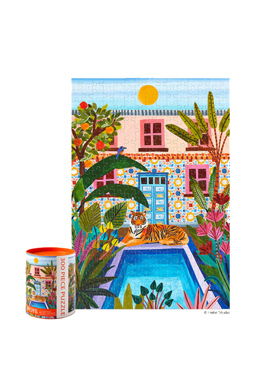 Werkshoppe Oasis Pool Tiger 300 Piece Puzzle