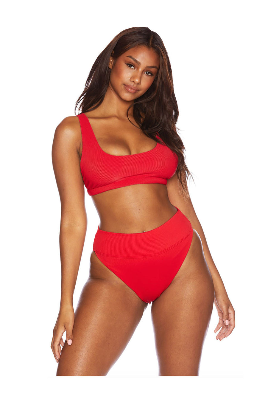 Beach Riot Highway Bottoms In Red