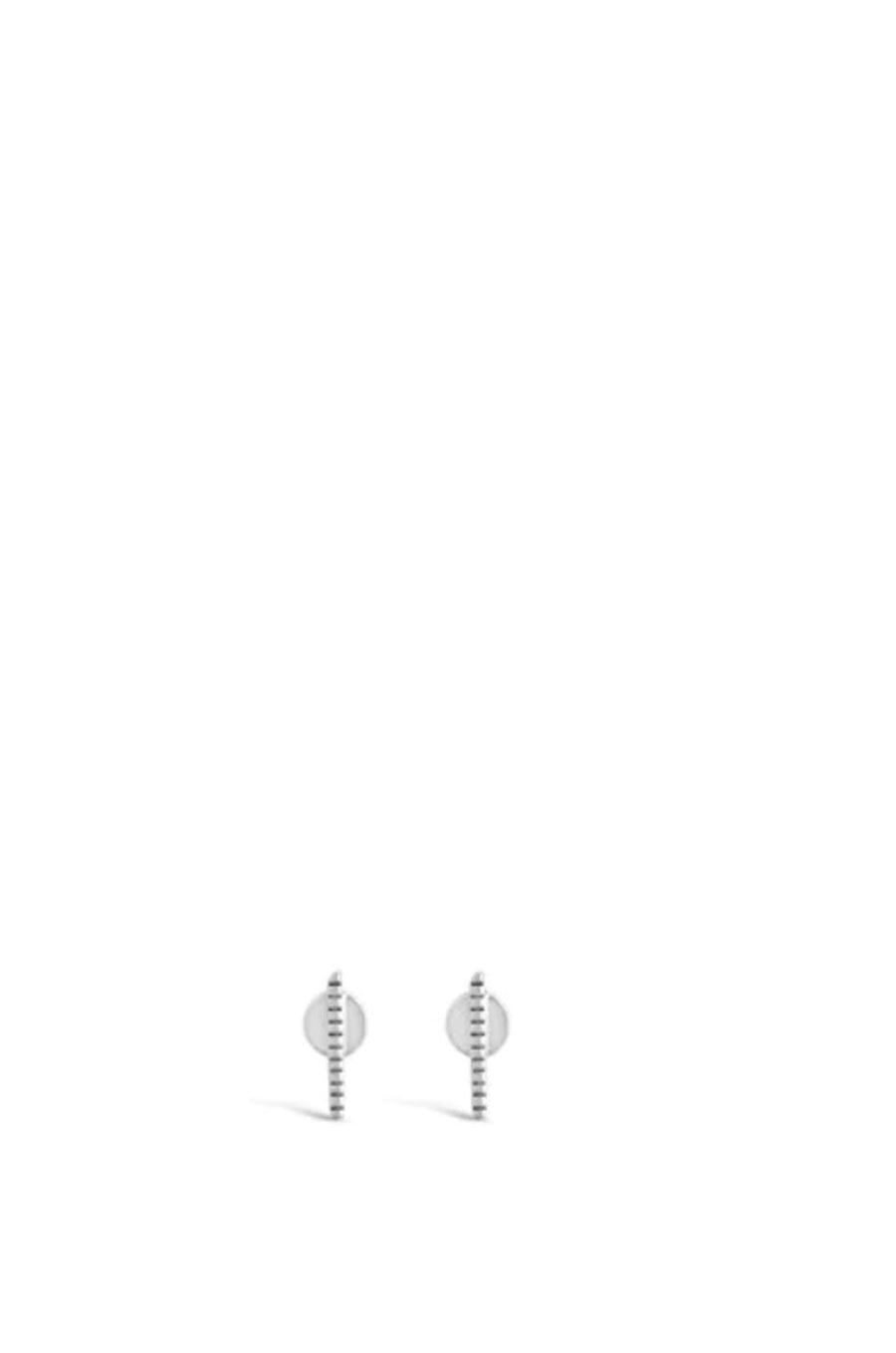 Sierra Winters Orbit Earrings In Sterling Silver
