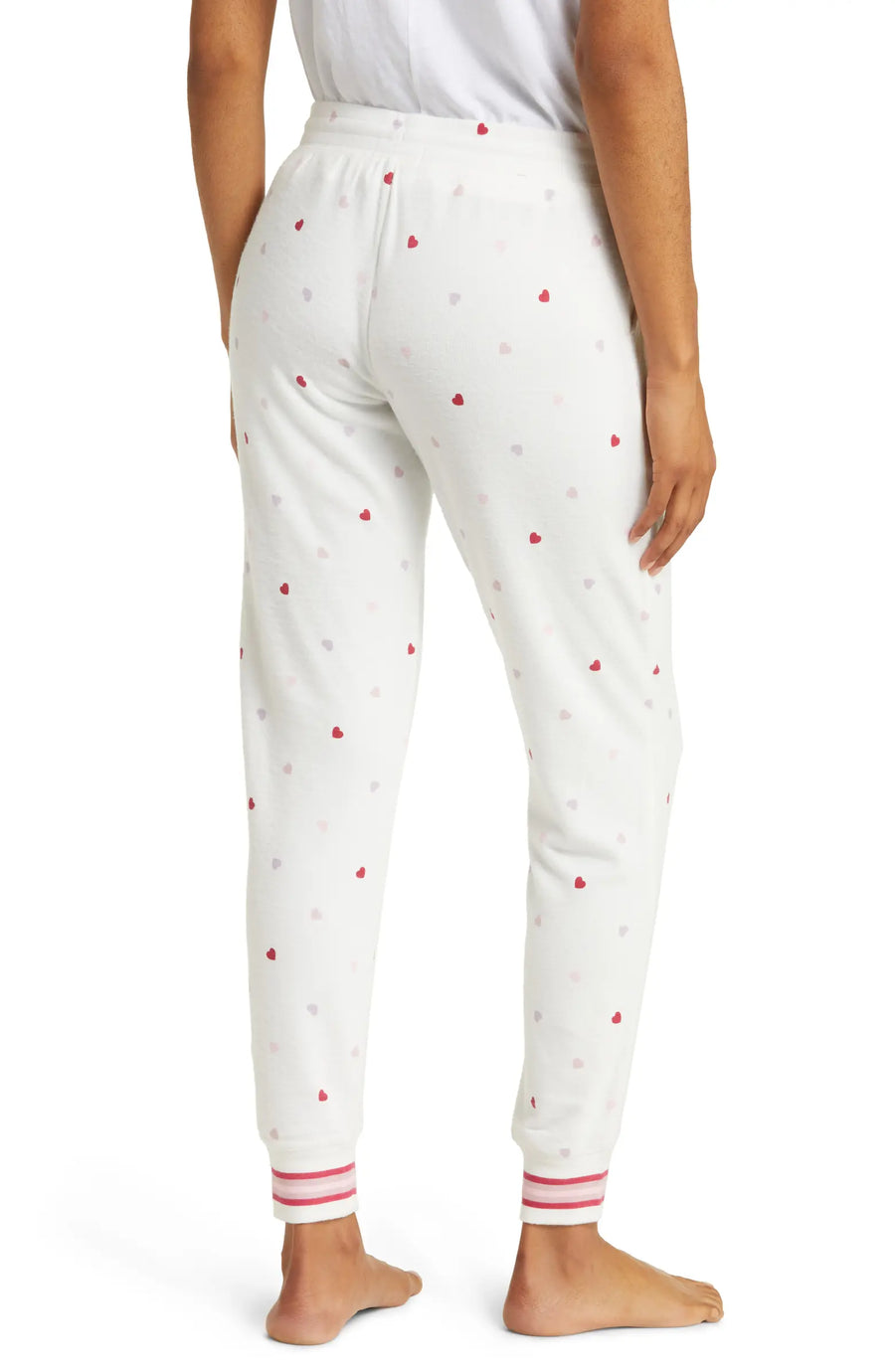 PJ Salvage Feel Loved Banded Pant in Ivory