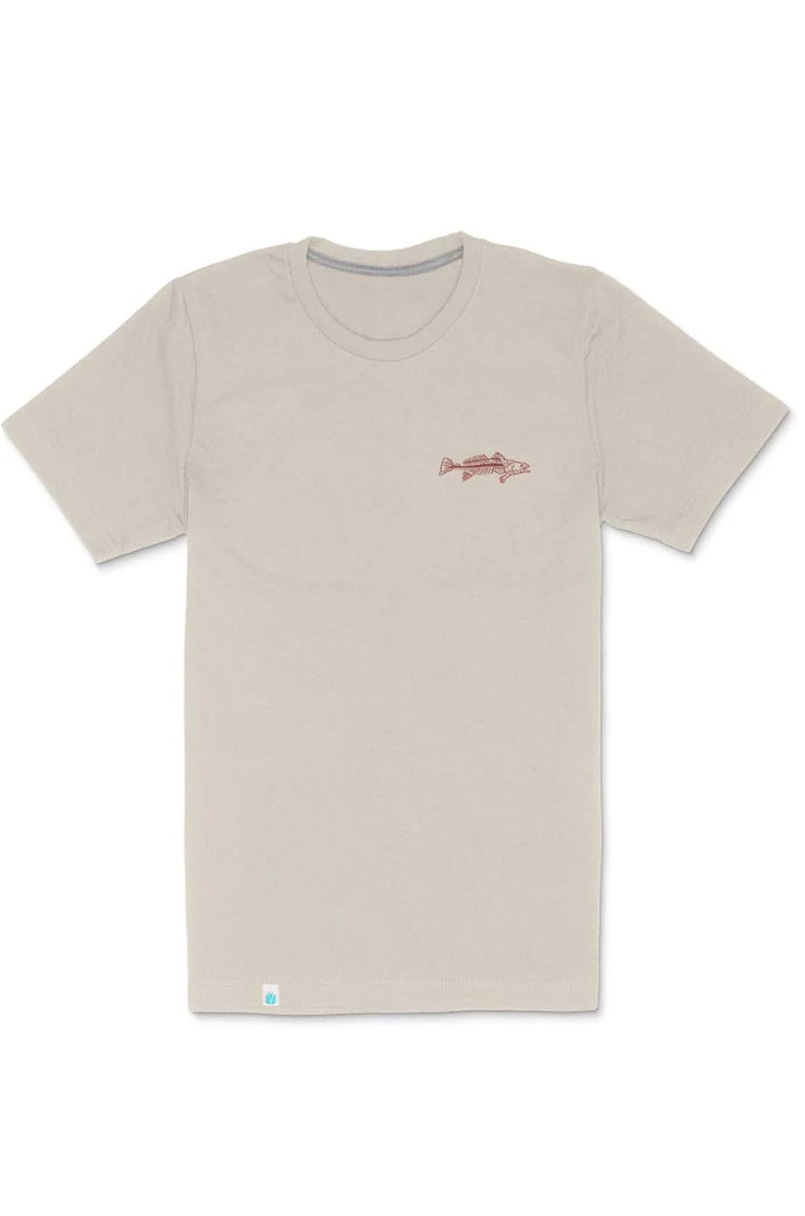 Sendero Provisions Bad To The Bone Tee in Vintage White