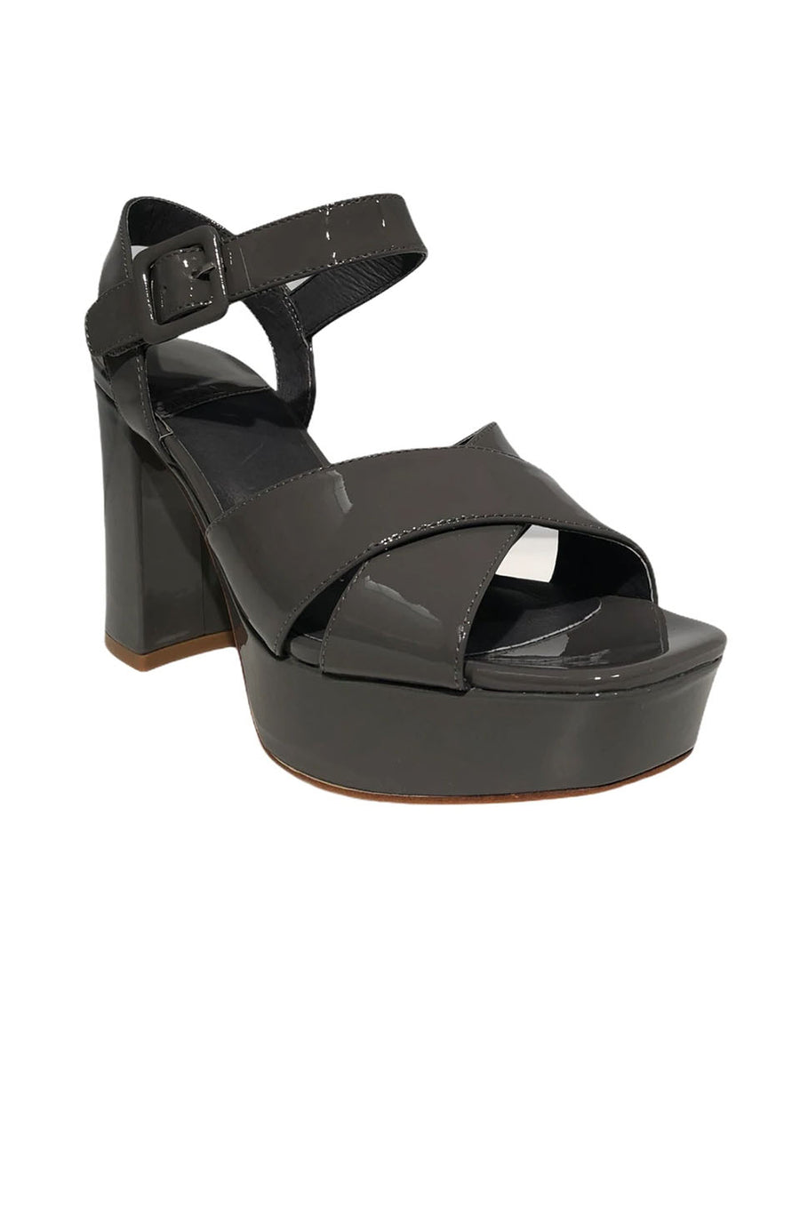 Jeffrey Campbell Amma-NW In Grey Patent