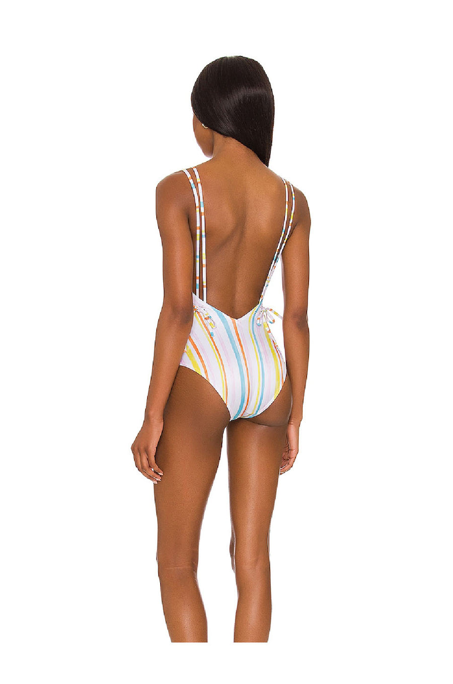 Solid & Striped The Lynn In Watercolor Stripe