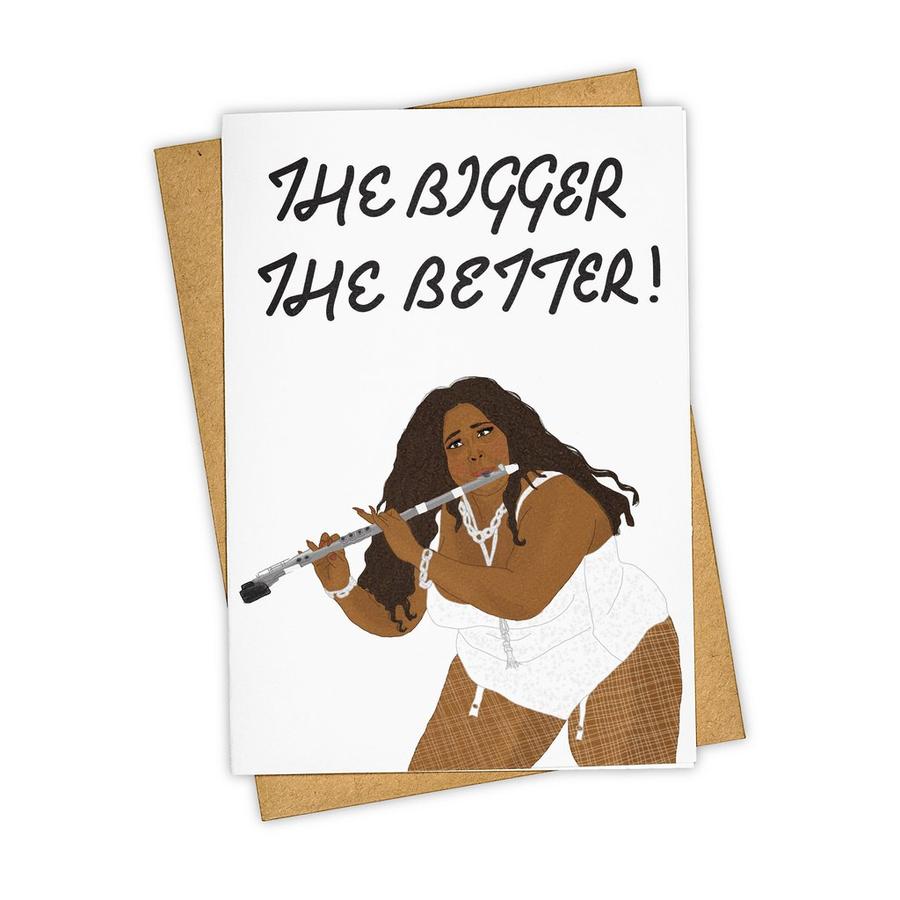 Lizzo The Bigger The Better Card