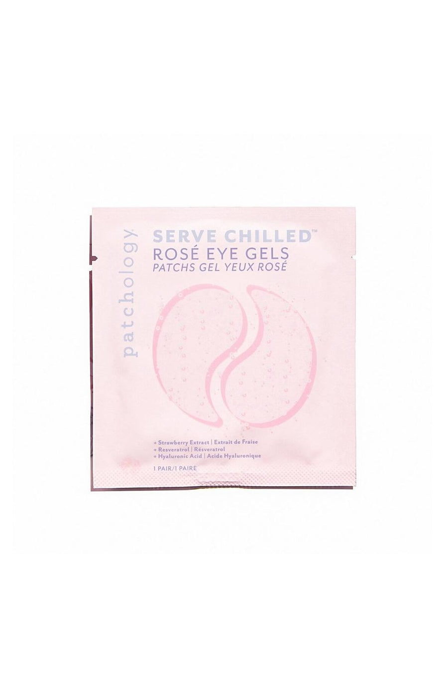 Patchology Rosé All Day Eye Gel Jar, 15 Count