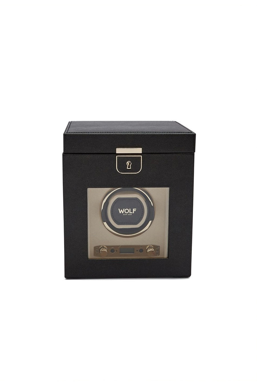 Palermo Single Watch Winder Anthracite, Black