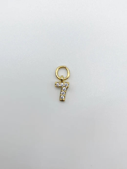 Farrah B Number Charm 7
