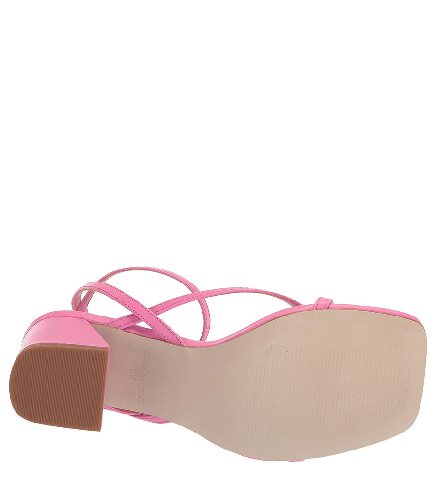 Steve Madden Alaina Sandal in Fuchsia Leather