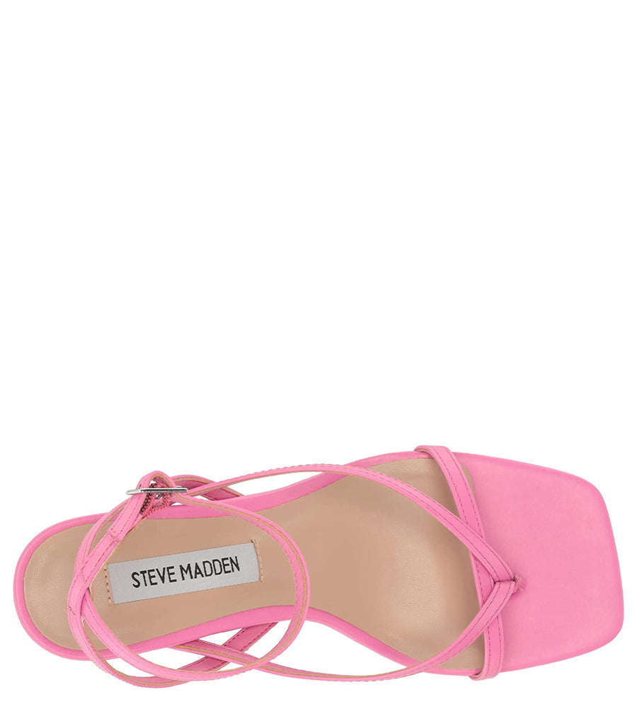 Steve Madden Alaina Sandal in Fuchsia Leather