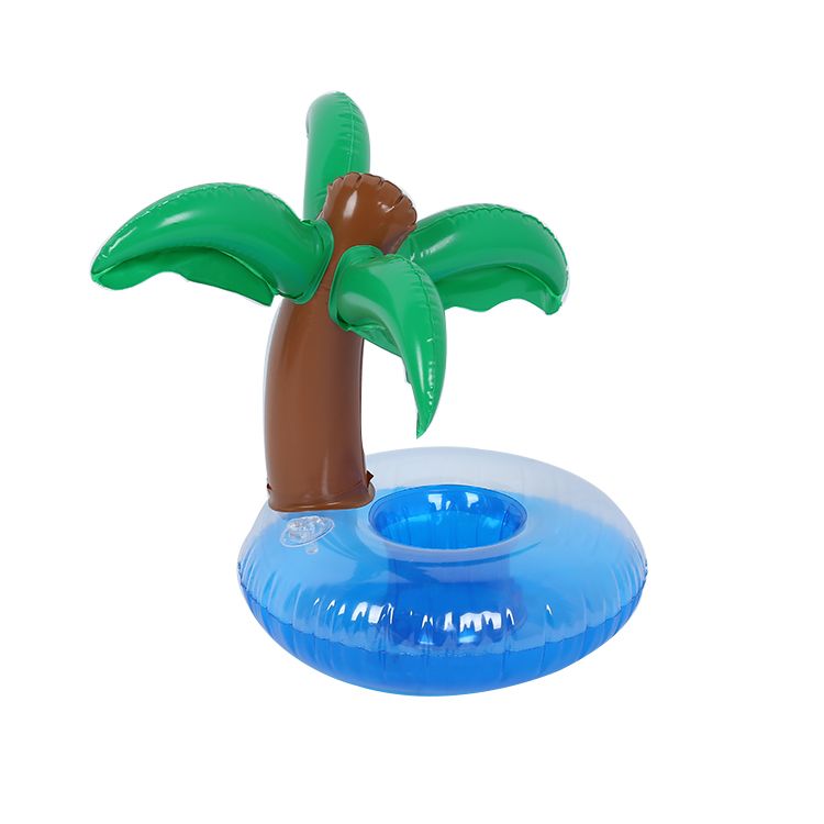 Aqua Jams Bluetooth Floating Speaker & Cup Holder - Palm Tree