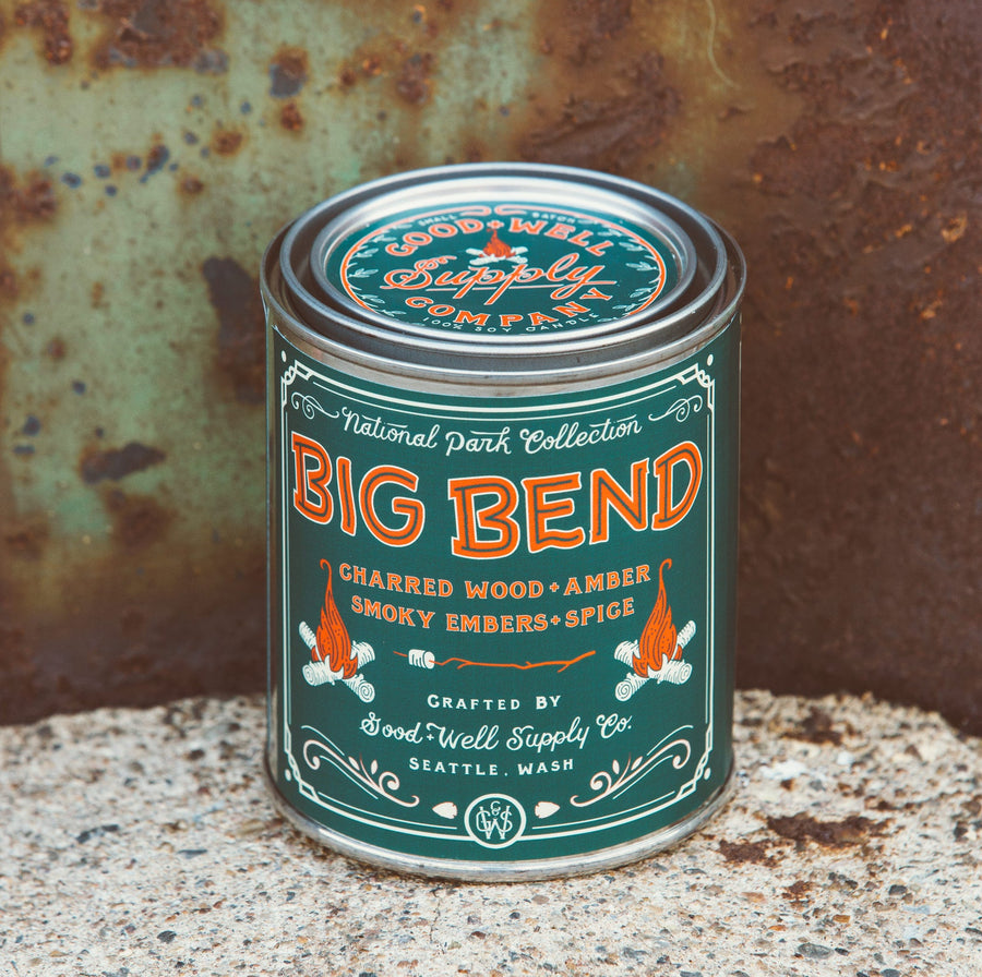 Big Bend National Park Pint Candle