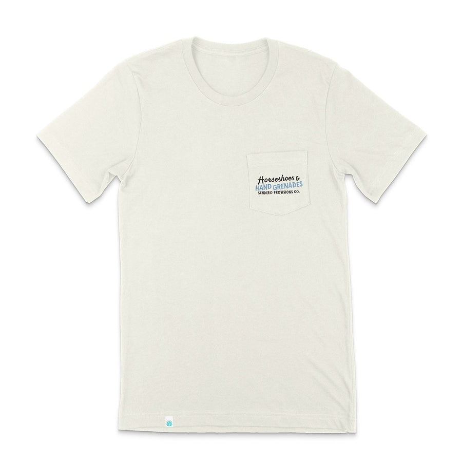 Sendero Provisions "Close" T-Shirt in Vintage White