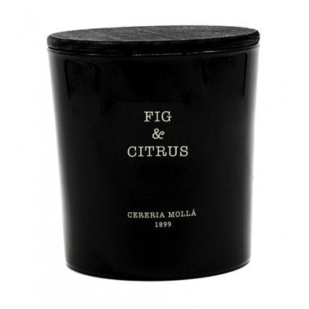 Fig & Cirtus Black 3 Wick Candle XL