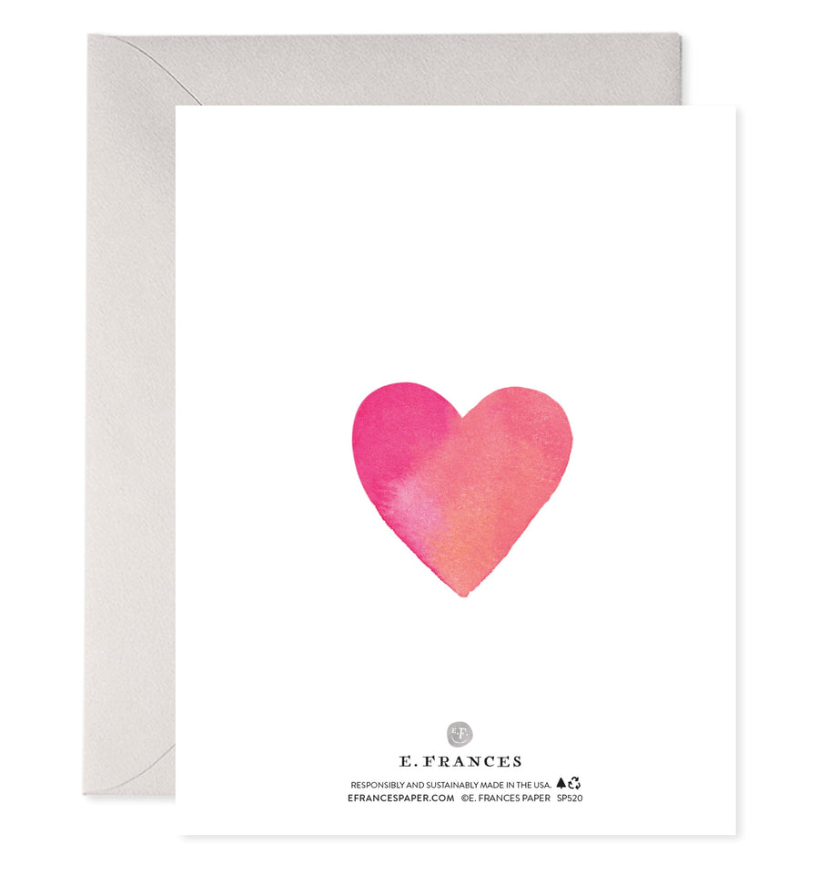 E. Frances For All of It Greeting Card