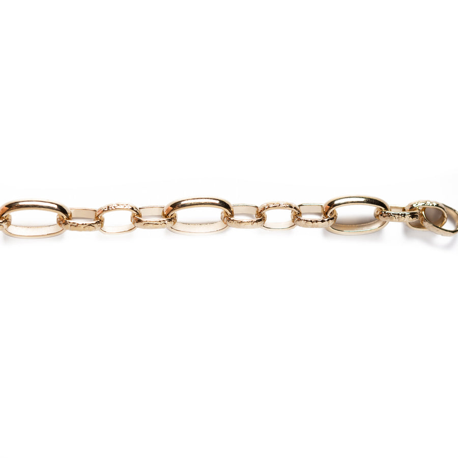 Paula Rosen Emily Gold-Plated Link Bracelet