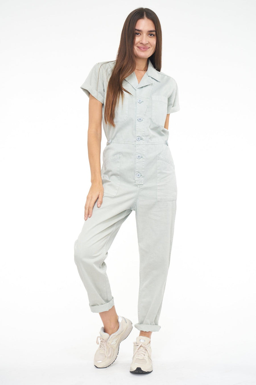 Pistola Grover Short Sleeve Field Suit in Blue Frost