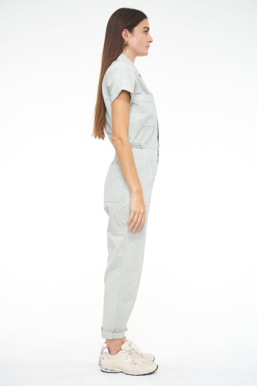 Pistola Grover Short Sleeve Field Suit in Blue Frost